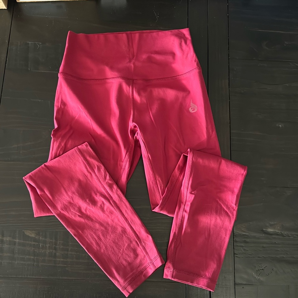 Ryderwear maroon leggings size S